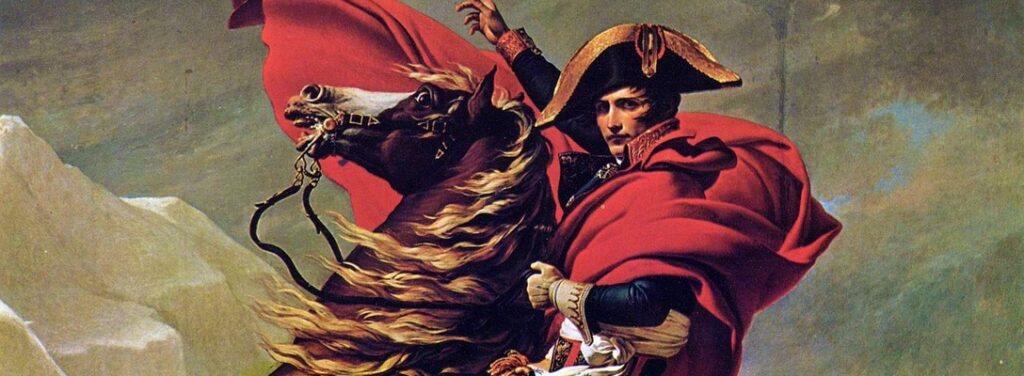 napoleon bonaparte, france, emperor, equestrian, horse, oil painting, nature, attack, canvas, artwork